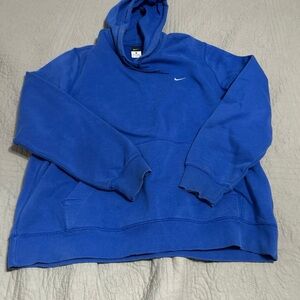 Nike Men's Royal Blue Hoodie